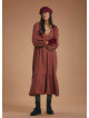 Puff Sleeve Bohemian Long Tiered Dress